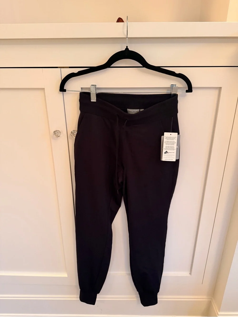 Athleta Black Kids Jogger Sweatpants with Drawstring